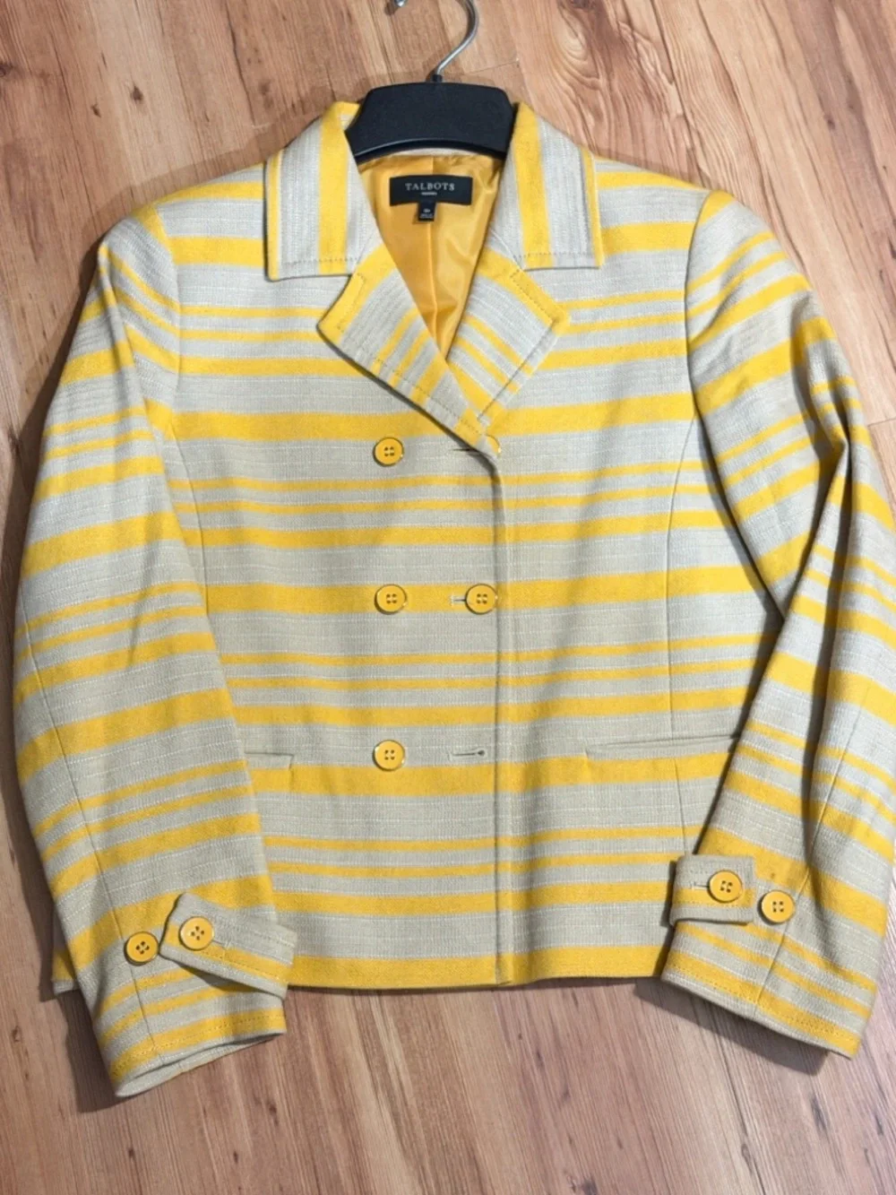 Talbots Double Breasted Blazer Jacket Size‎ 8P